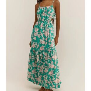 Z Supply Dewi Pacific Floral Maxi Dress